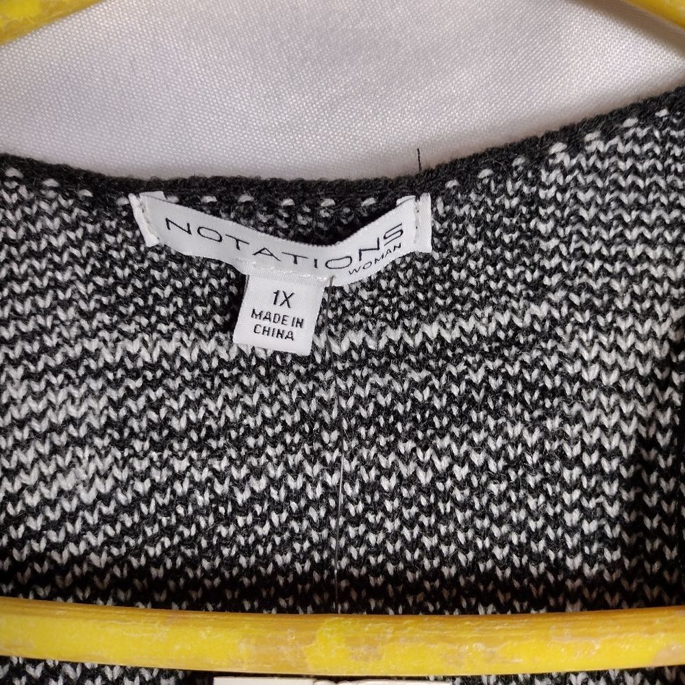 Notations cardigan - Picture 10 of 11